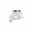 Dals Scope 2 Inch Round Recessed LED Gimbal Light 5CCT, White GMB2-CC-WH